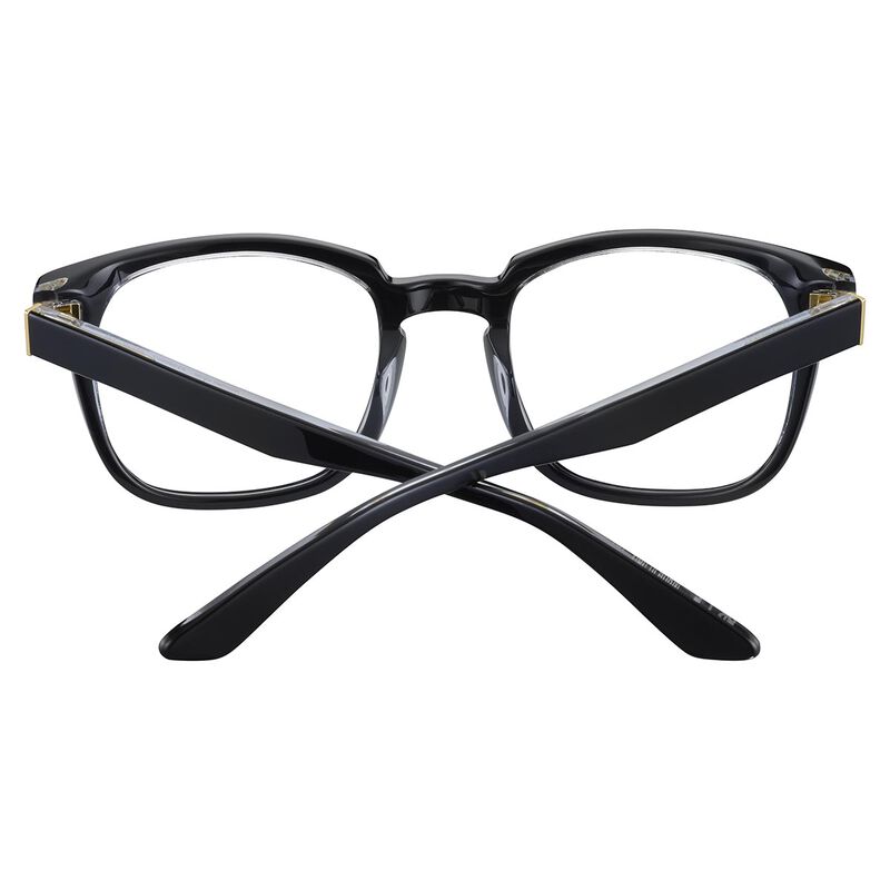 NORMAN OPTIC, Shiny Black Transparent Layer-Demo Lens, hi-res image number null